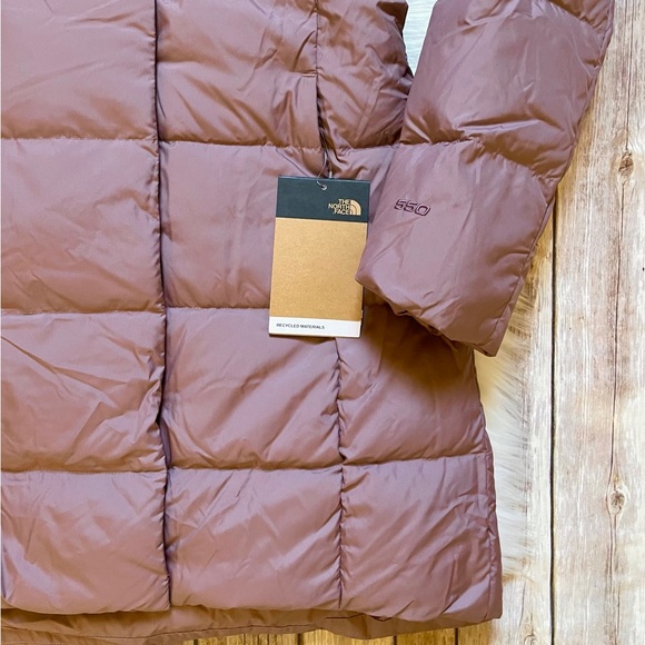 The North Face Women’s New Dealio Down Parka In Twilight Mauve - Picture 4 of 10